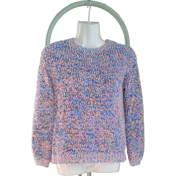 LoveMore Pastel Multi Super Soft Popcorn Sweater - Picture 10 of 10